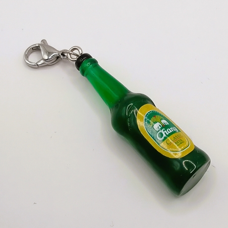 witzige Bierflasche Clip Anhänger Bettelarmband