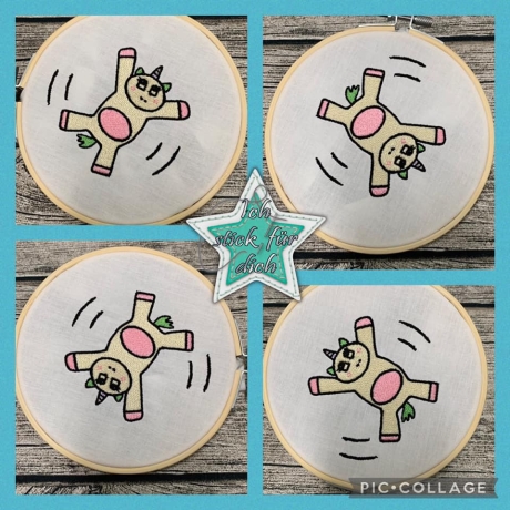 Einhorn Radschlag