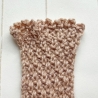 Lesezeichen Braun Brauntöne verschiedene Formen handgestrickt 