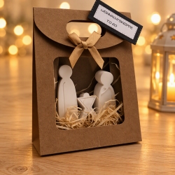 Krippe to go,Weihnachtskrippe,Weihnachten,Wichteln,Mitbringsel,