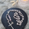 Rosenkranz rosa personalisiert mit Name