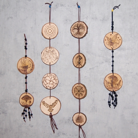 Wandbaumler Elfen und Feen Fantasy  Brandmalerei 