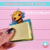 magnetische Postihalter  Konstanbien  Magnet  Klebezettel Notizen