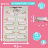 Büchersticker & Etiketten - Volpi Namenssticker Aufkleber