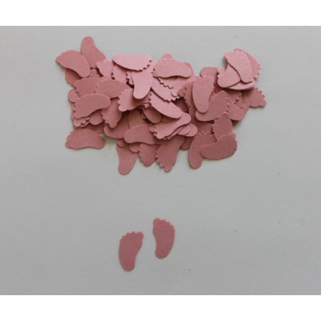 100 Paar Füße aus Papier