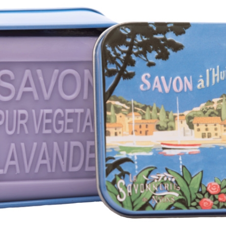 Franz. BIO-Sheabutter-Naturseife, 100g, Lavendel
