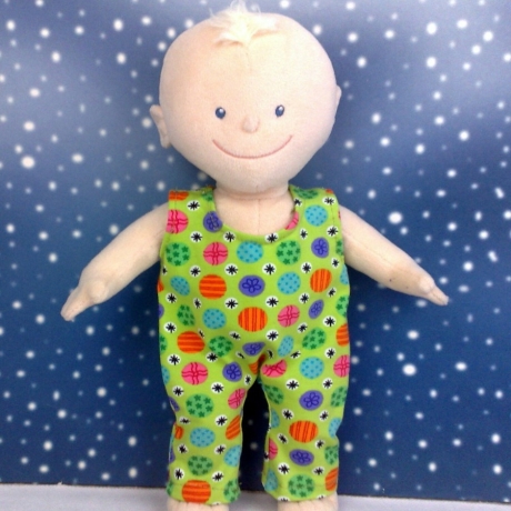 Jumper Latzhose passend für Puppen 30 cm Neu