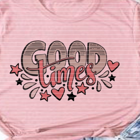 Good Times Plotterdatei SVG DXF FCM