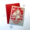 Weihnachtskarte Tannenbaum Plotterdatei SVG DXF FCM