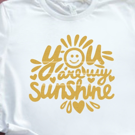 You are my Sunshine Plotterdatei SVG DXF FCM