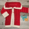 Babyjacke mit Granny-Muster (12 Mon.)