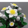 Häkelanleitung Christrose Schneerose im Topf oder Blumenstrauß