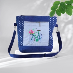 Umhängetasche/Schultertasch/Handtasche/crossover bag/ Fahrrad