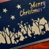 Weihnachtskarte frohe Weihnachten Festtag-Karte Merry Christmas