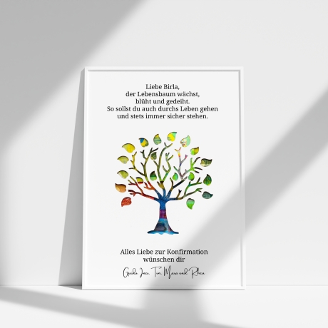 Personalisiertes Konfirmations Geschenk für Jungen und Mädchen