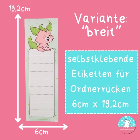 Ordnerrücken Volpi - Etiketten - Ordneretiketten - Ordnersticker