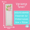 Ordnerrücken Volpi - Etiketten - Ordneretiketten - Ordnersticker
