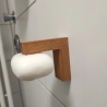Magnetseifenhalter / Seifenhalter Holz/ inkl. Plättchen 