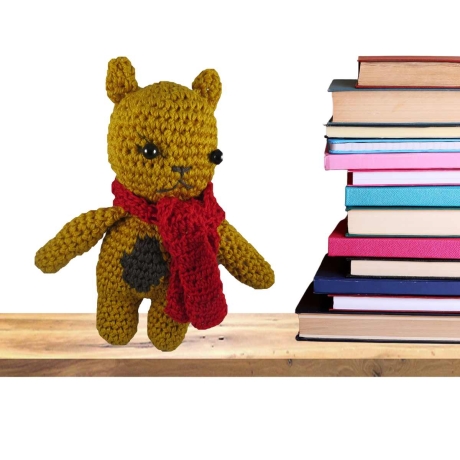 Goldhamster Goldie Häkelanleitung PDF DE/EN Bebildert