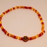 Kawaii Smiley Armband – Handgemachtes Y2K Perlenarmband