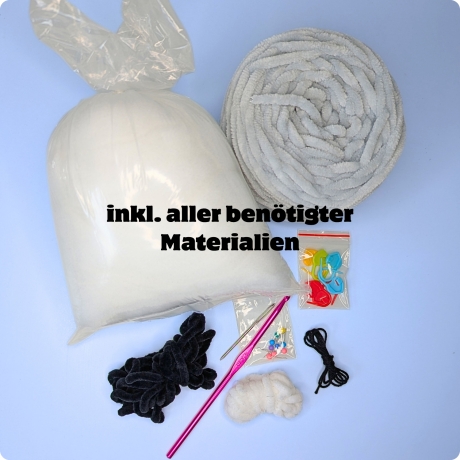 Häkelset Ball-Elefant Ebo - Komplettpaket zum Selberhäkeln