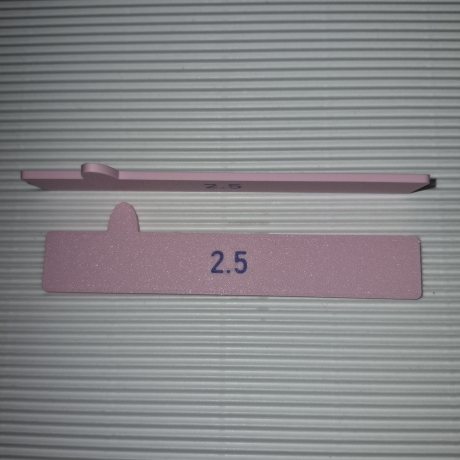 Tiefenguide, Rollerguide für Polymer Clay, 2,0-6,0mm, Länge 11cm