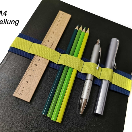 Stiftehalter Quer - Verschluss für Bücher Kalender Bullet