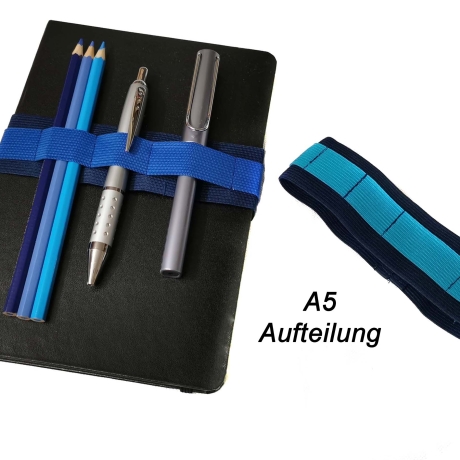 Stiftehalter Quer - Verschluss für Bücher Kalender Bullet