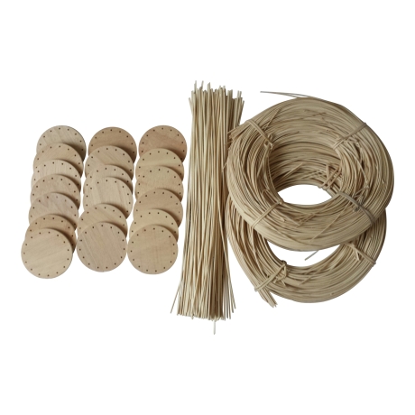 Korbflechtset 10cm Boden, 10 Stück