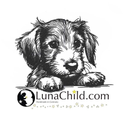 Stickdatei Rauhaardackel Welpe Pepper Hund