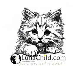 Stickdatei Katze Kitten Kätzchen Nicky realistisch