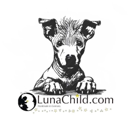 Stickdatei peruanischer Nackthund  Darko Hund