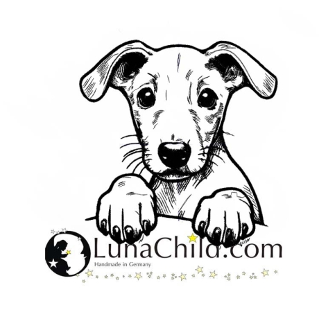 Stickdatei Whippet Welpe Jam Hund realistisch Lunachild