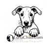 Stickdatei Whippet Welpe Jam Hund realistisch Lunachild