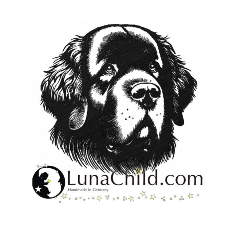 Stickdatei Neufundländer Haper Hund von Lunachild