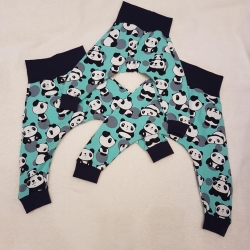 Pumphose Panda blau