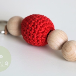 Schlüsselanhänger  ✭  tomate (rot)