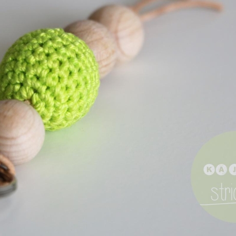 Schlüsselanhänger  ✭  limone (grün // hellgrün)