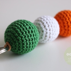 Schlüsselanhänger  ✭  Nationalfarben IRLAND