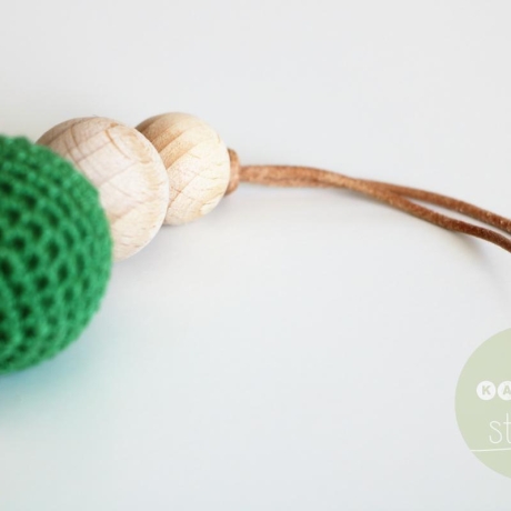 Schlüsselanhänger  ✭  moos (grün)