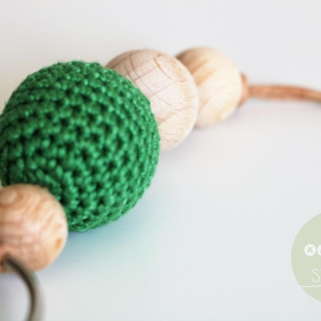 Schlüsselanhänger  ✭  moos (grün)