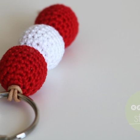 Schlüsselanhänger  ✭  Nationalfarben ÖSTERREICH PERU