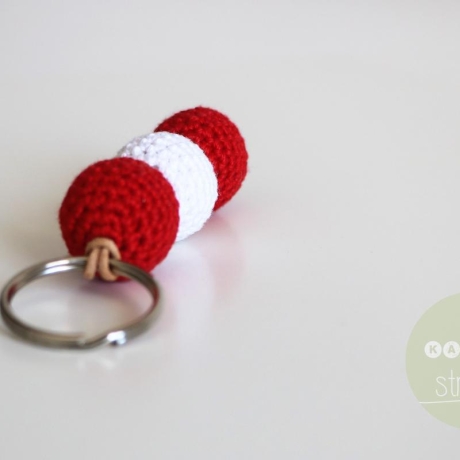 Schlüsselanhänger  ✭  Nationalfarben ÖSTERREICH PERU