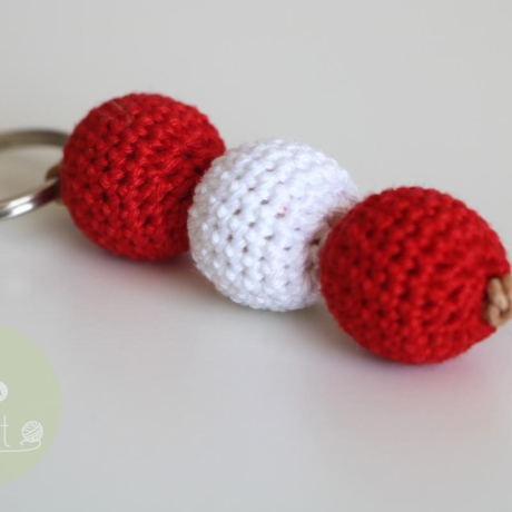 Schlüsselanhänger  ✭  Nationalfarben ÖSTERREICH PERU