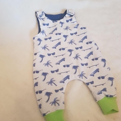 Babystrampler Strandmotive Gr. 50/56