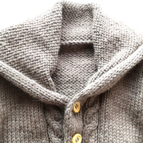 Strickjacke Baby Braun in der Größe 80/86