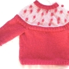 Strickjacke Kinder in Pink Größe 98/104