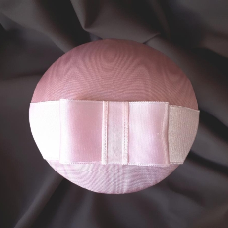 Fascinator Kopfschmuck Hut Braut Rosa Maud