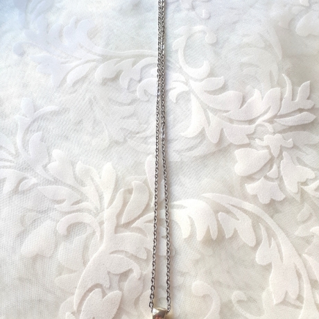 Kette Cabochon Anhänger Frau Belle Vintage Stil