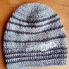 gehäkeltes Beanie aus Trachtenwolle